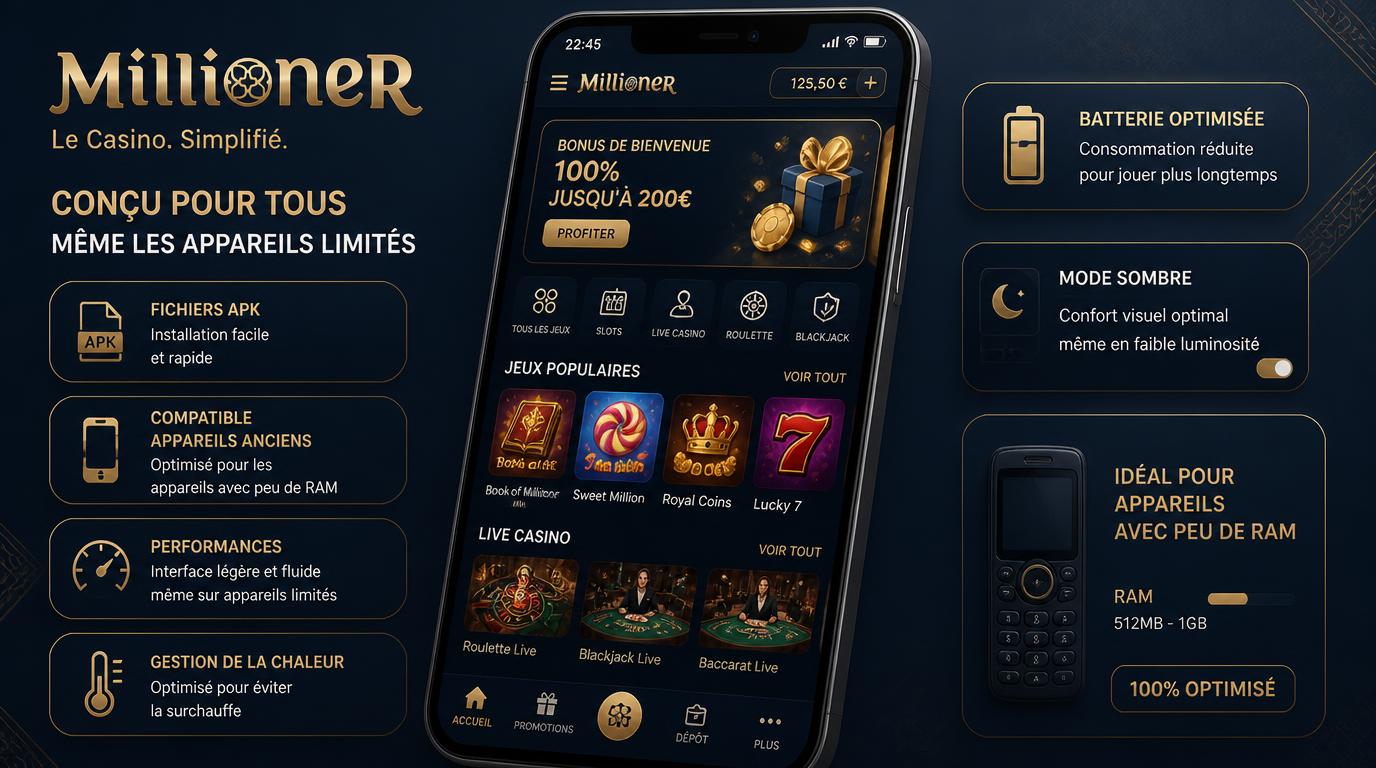 Mode sombre, Android APK, anciens appareils
